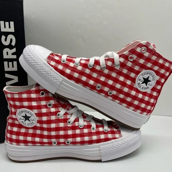Converse WMNS Checkered High-Top
CTAS EVA LIFT HI
VINTAGE WHITE/RED Sneakers - Picture 16 of 16